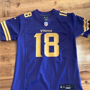 Nike Kids Jersey in Purple with Gold Accents